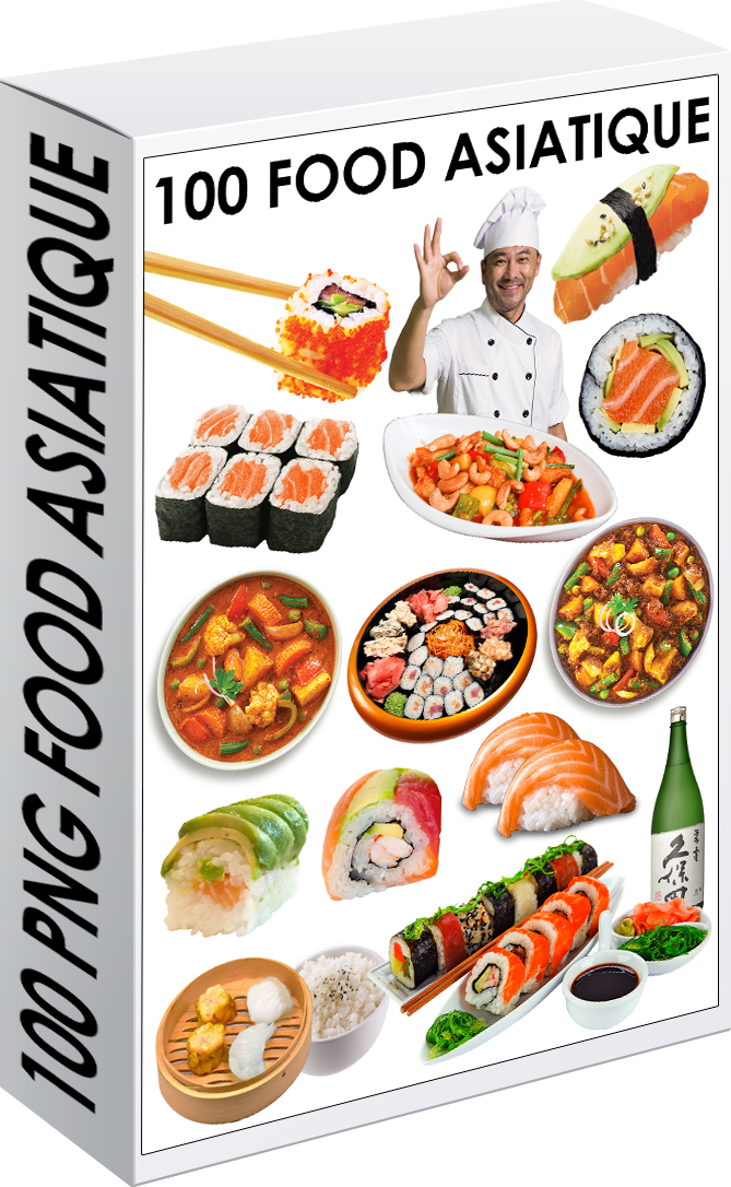 E. PACK FOOD ASIATIQUE 100 PNG