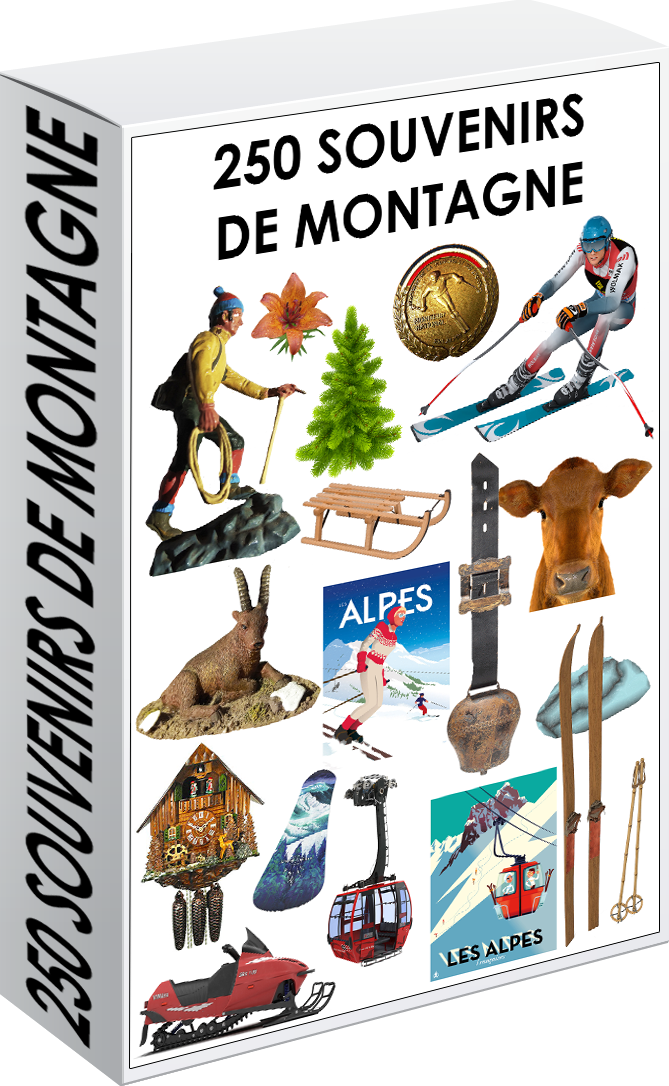 E. PACK SOUVENIRS DE MONTAGNE 250 PNG