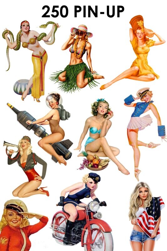 E. PACK PIN-UP 250 PNG