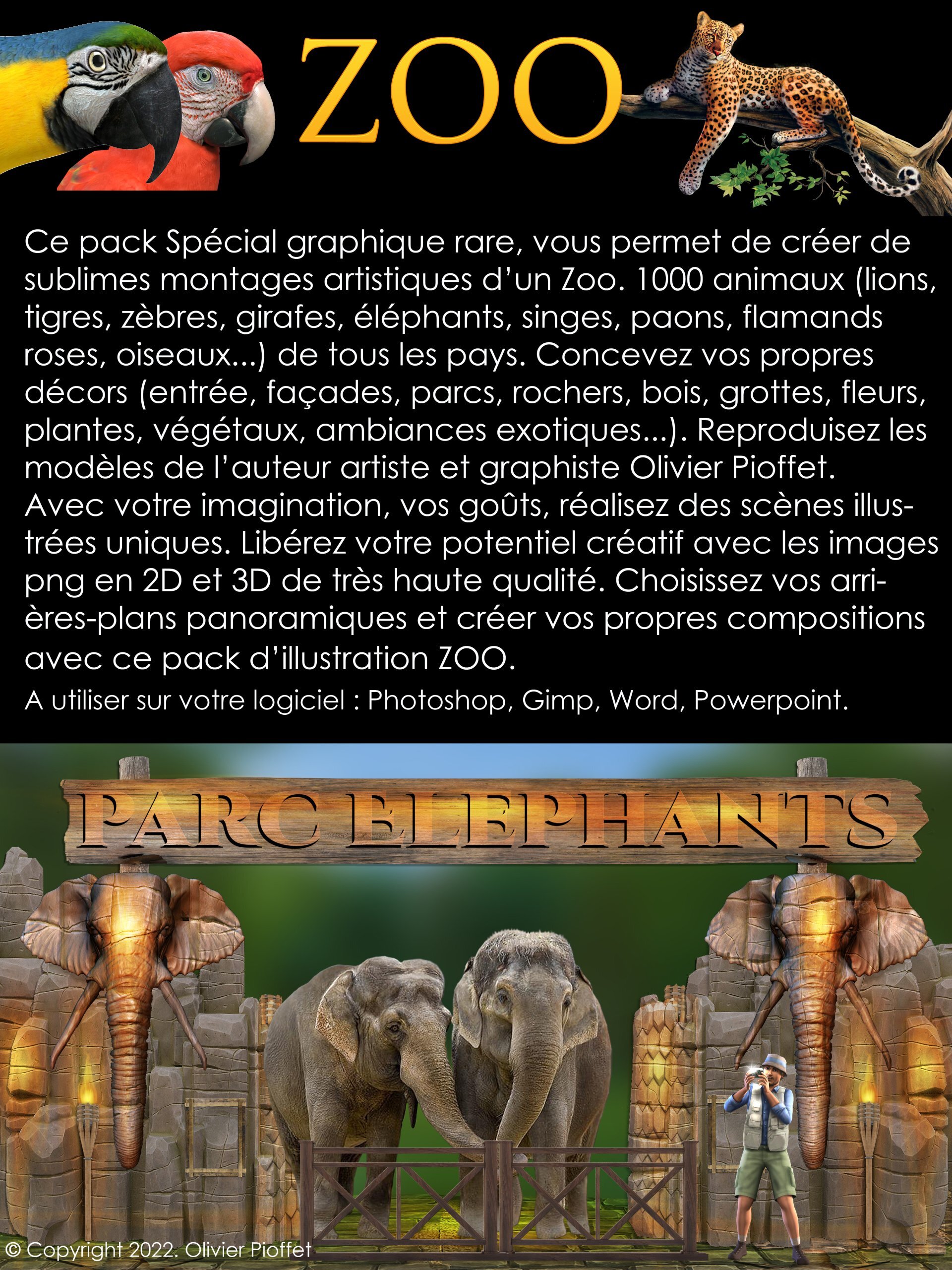 PACK 2023 - ZOO 3000 PNG