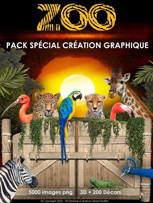 PACK 2023 - ZOO 3000 PNG