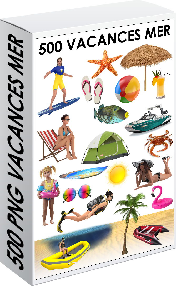 E. PACK VACANCES MER 500 PNG