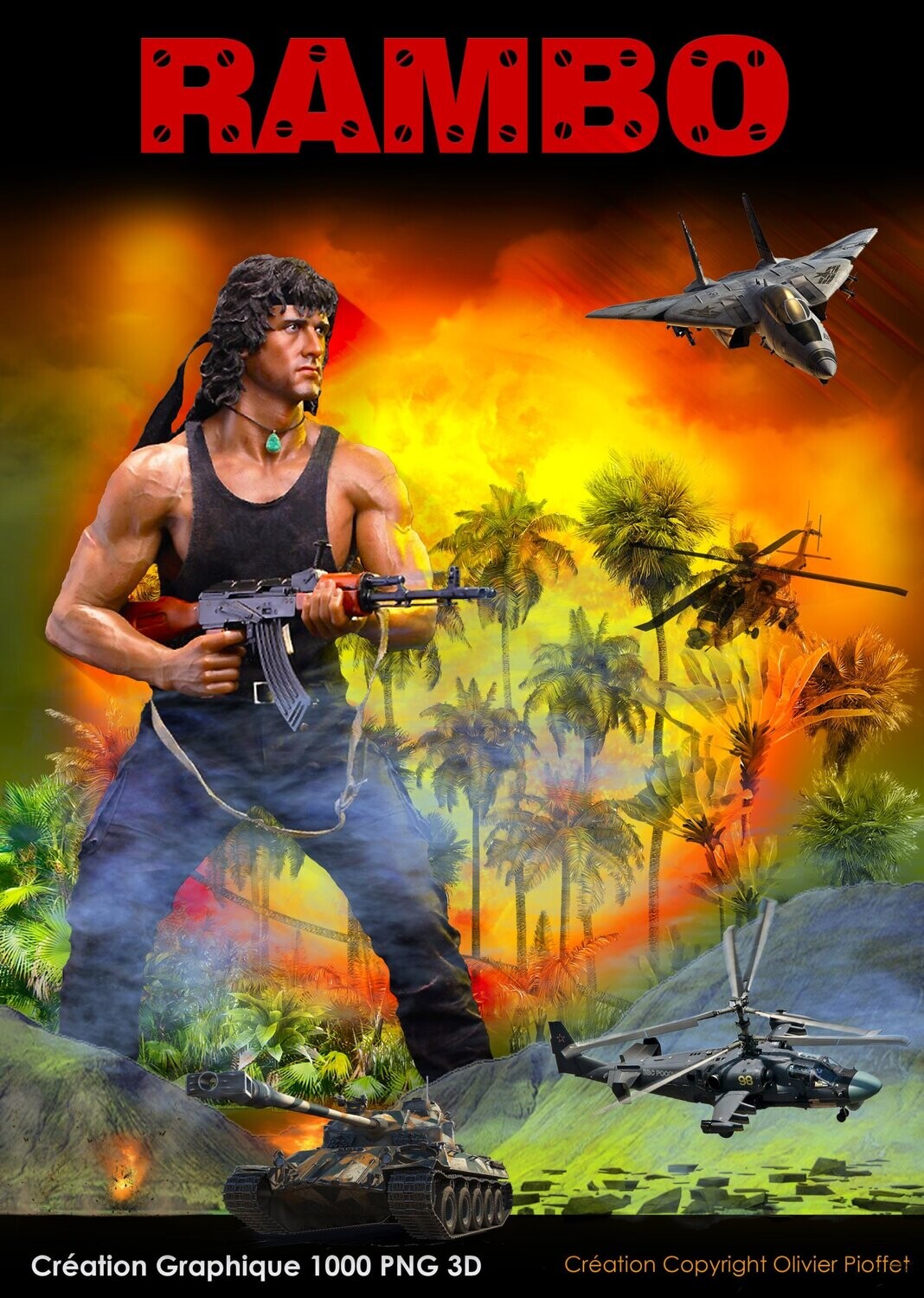 PACK 2023 - RAMBO 1000 PNG