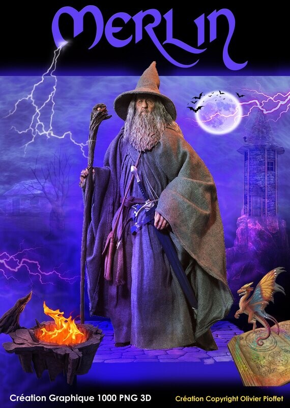 PACK 2023 - MERLIN 1000 PNG
