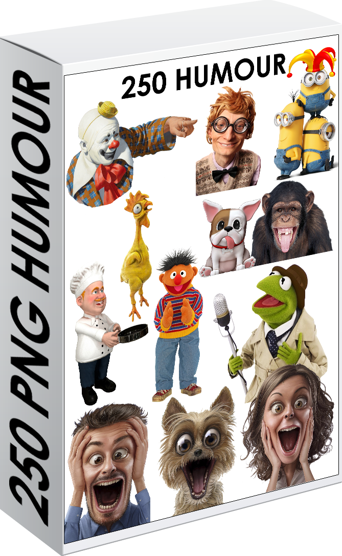 E. PACK HUMOUR 250 PNG