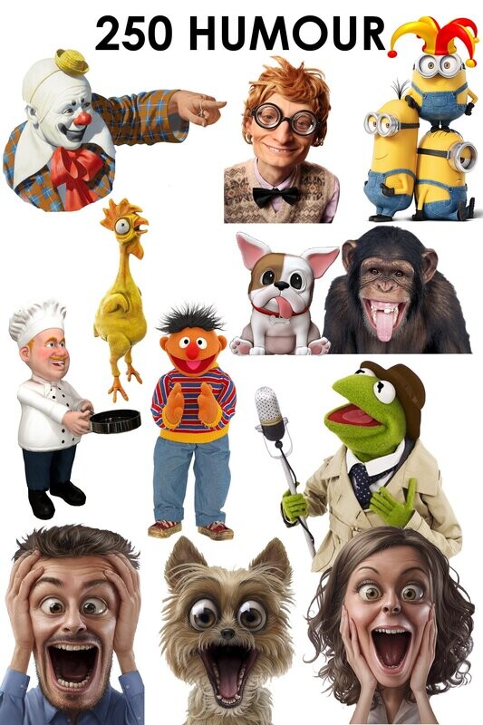 E. PACK HUMOUR 250 PNG