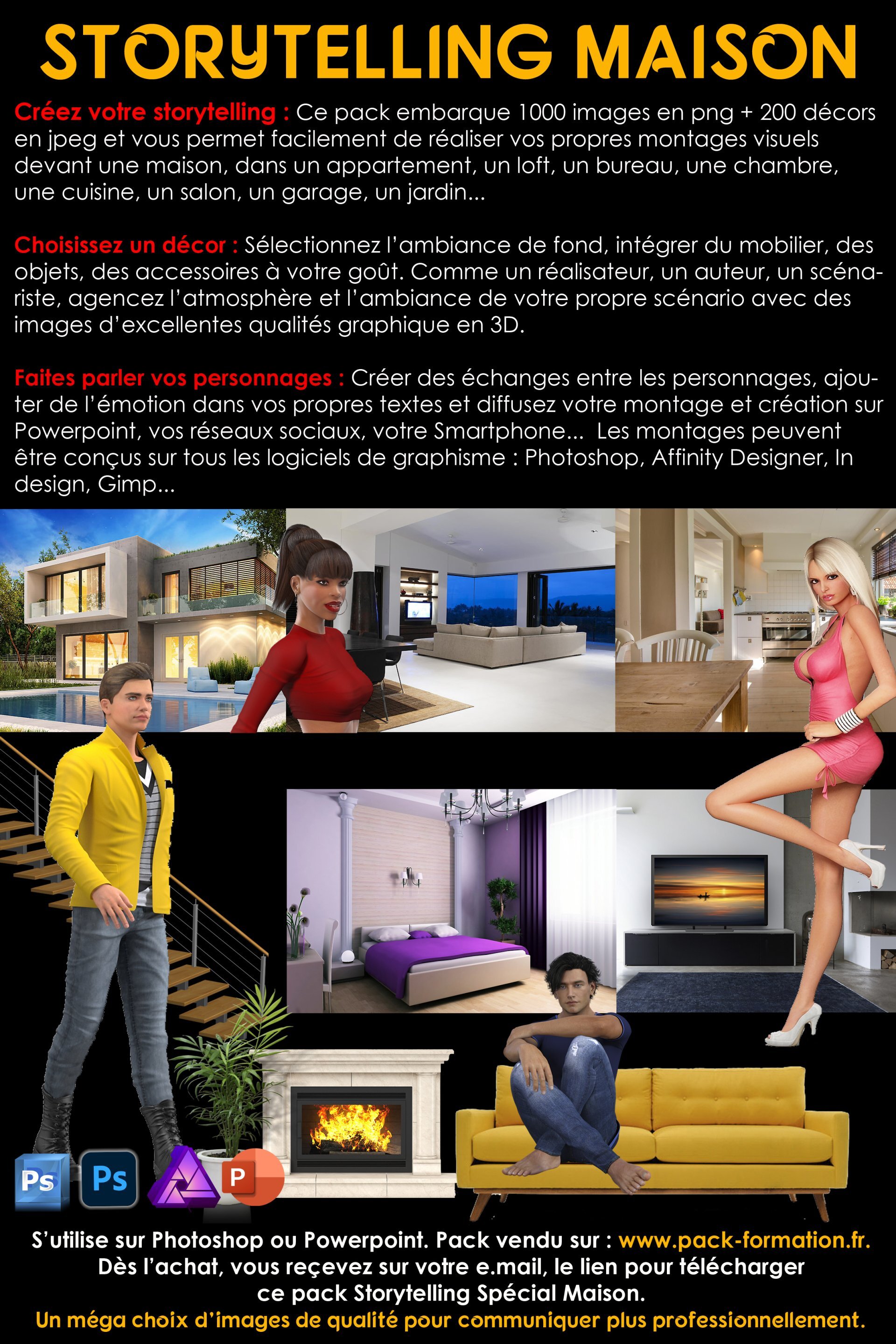 PACK STORYTELLING SPECIAL MAISON