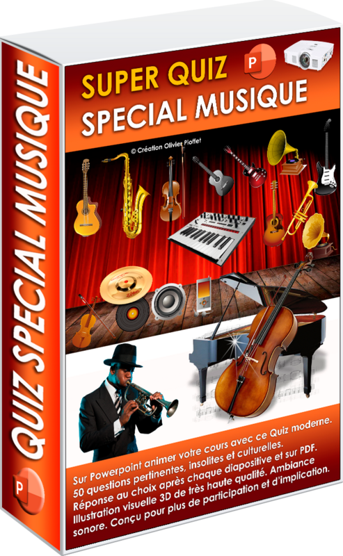 QUIZ POWERPOINT SPECIAL MUSIQUE