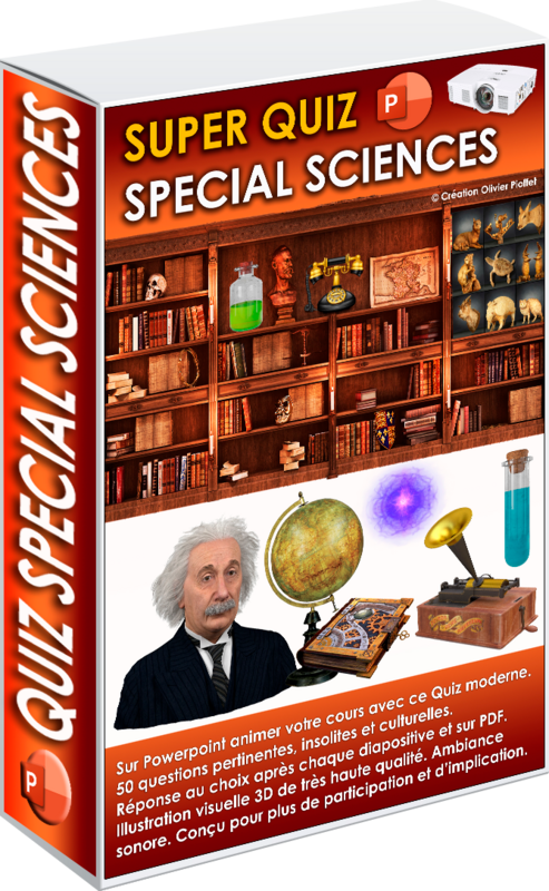 QUIZ POWERPOINT SPECIAL SCIENCES