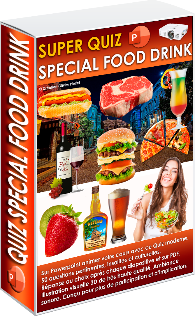 QUIZ POWERPOINT SPECIAL FOOD & DRINK