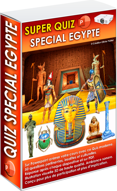 QUIZ POWERPOINT SPECIAL EGYPTE