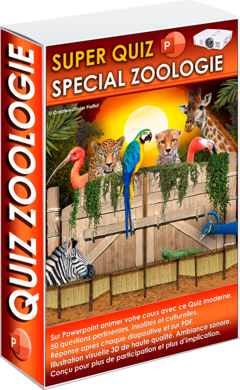 QUIZ POWERPOINT SPECIAL ZOOLOGIQUE