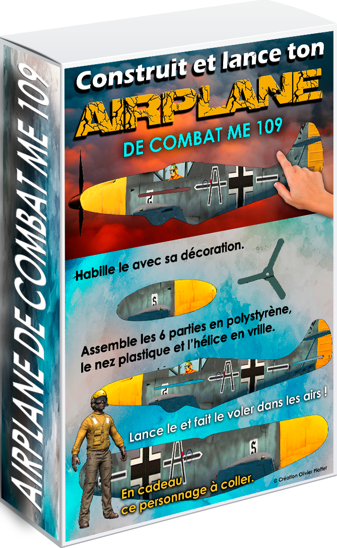 PLANEUR AIRPLANE DE COMBAT ME 109