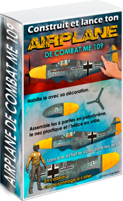 PLANEUR AIRPLANE DE COMBAT ME 109