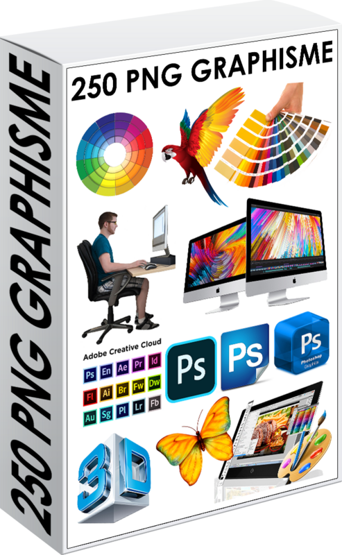 E. PACK GRAPHISME. 250 PNG