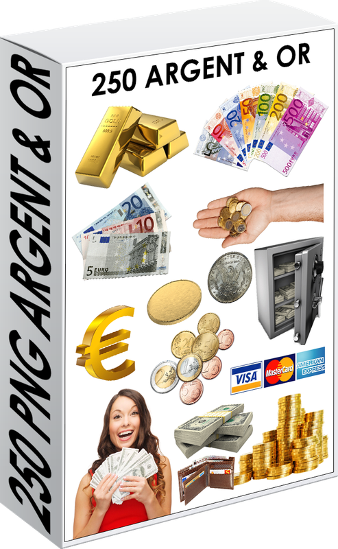 E. PACK ARGENT & OR 250 PNG