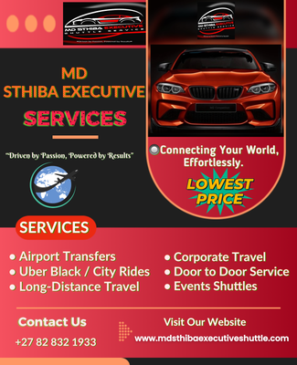 🚨MD STHIBA EXECUTIVE SHUTTLE SERVICES.