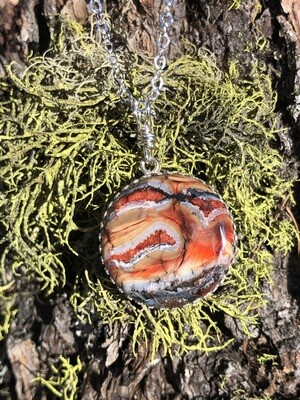 Alaskan Exotic Woolly Mammoth Tooth &amp; Sterling silver “Ice Age” Necklace!