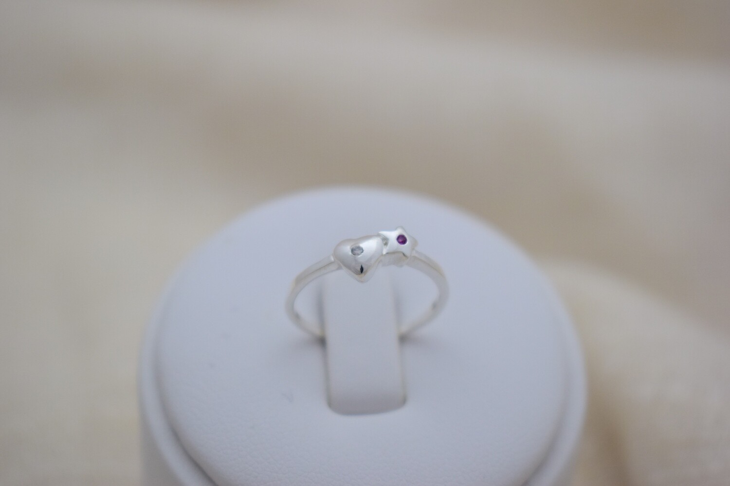 Anillo de Niña Corazon