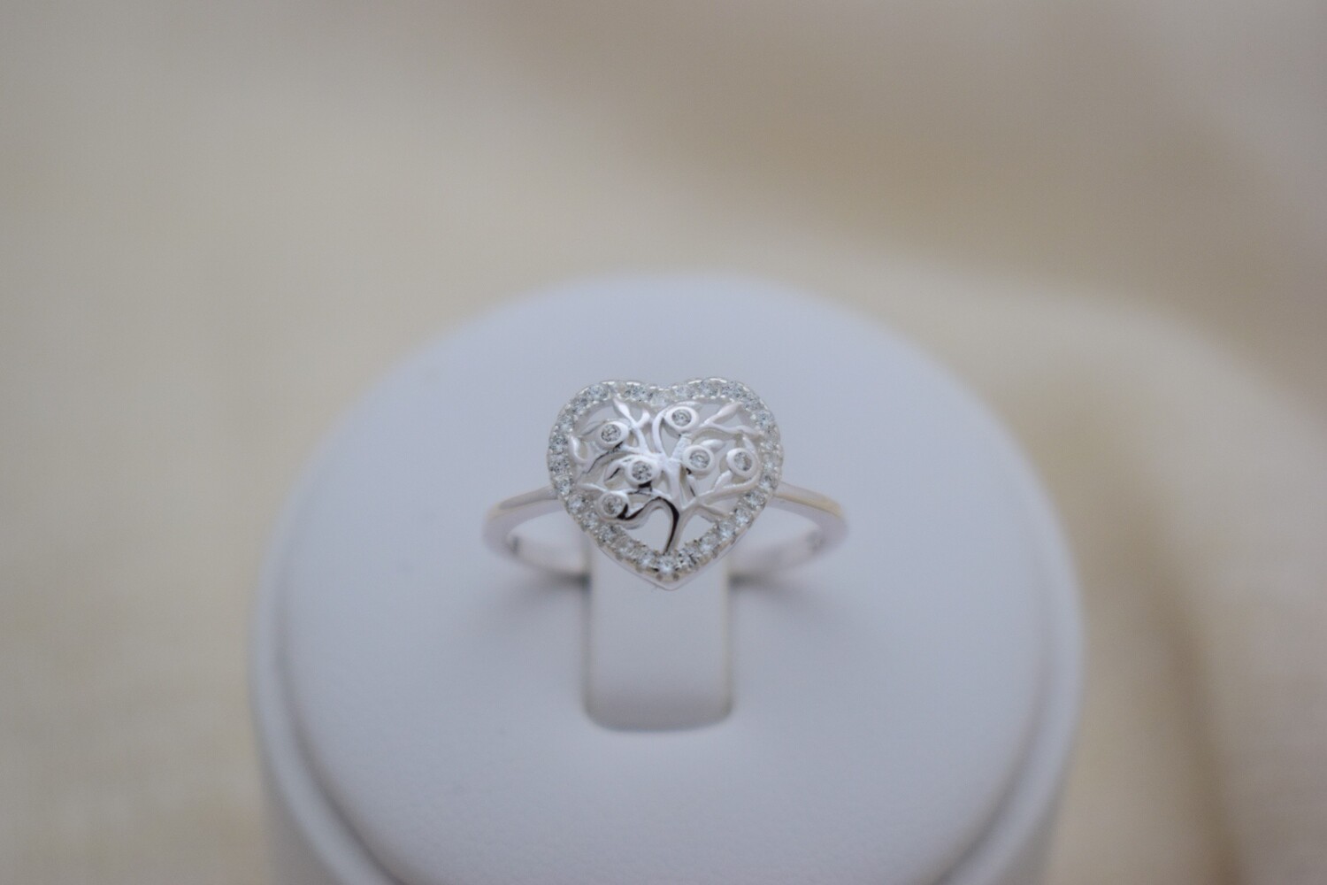 Anillo Árbol Corazón