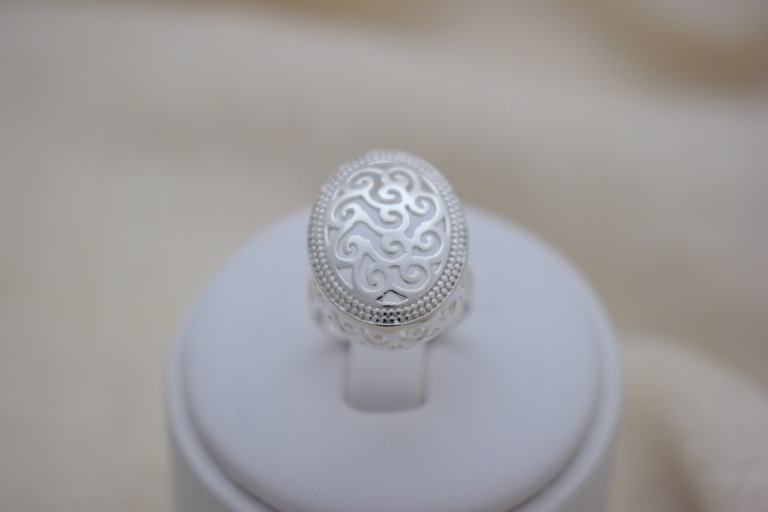 Anillo Tramado Circular