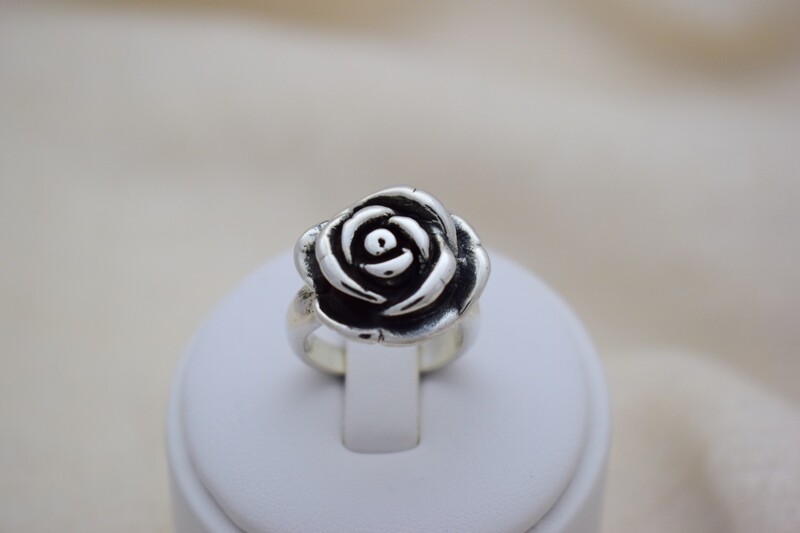 Anillo Rosa Electroformatura