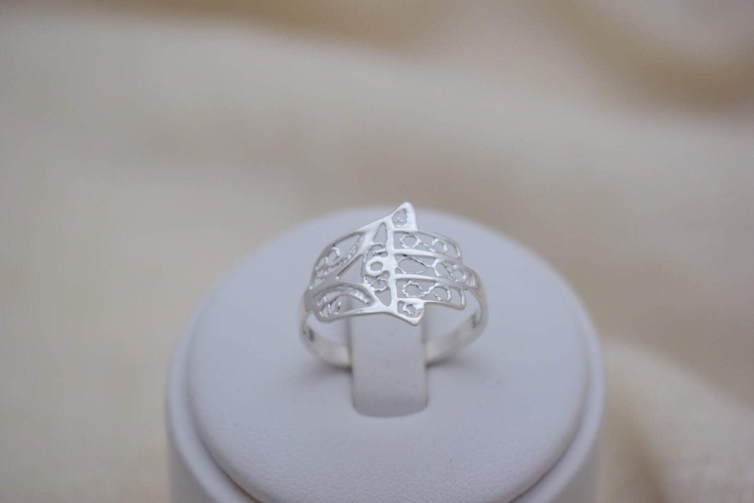 Anillo Mano de Fátima Calado