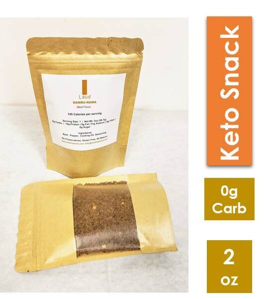 Laud Dambu-Nama. (Beef Floss) Keto Snack (Pack of 3)