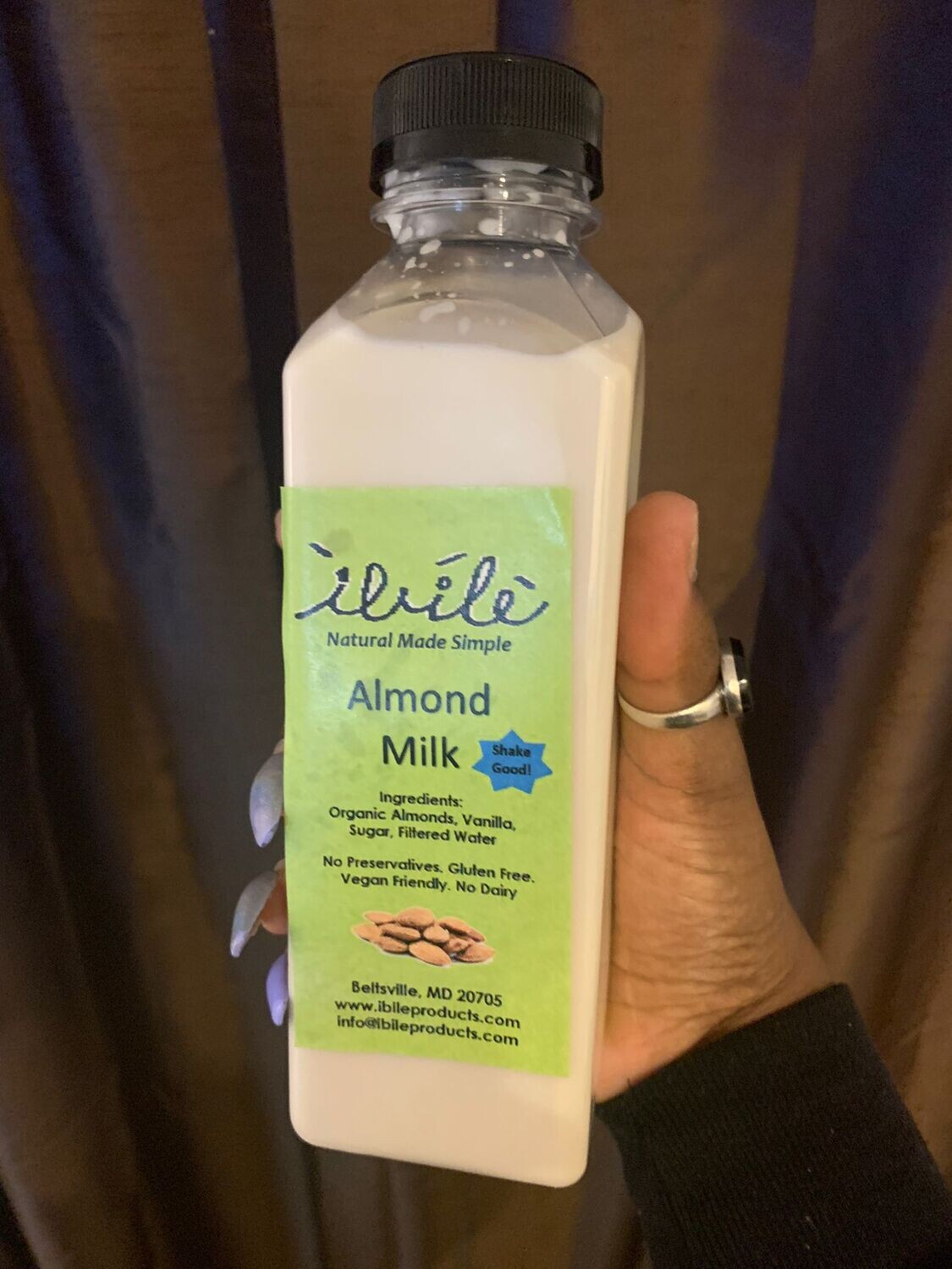 iBile Organic Almond Milk 16oz