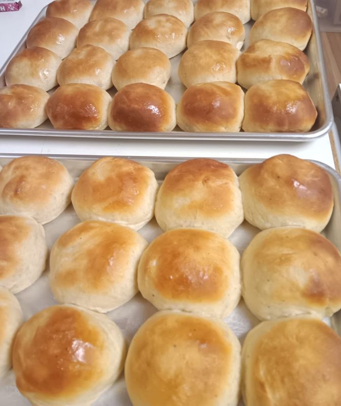 (2) Dozen Laud Agege Organic Vegan Bread Rolls