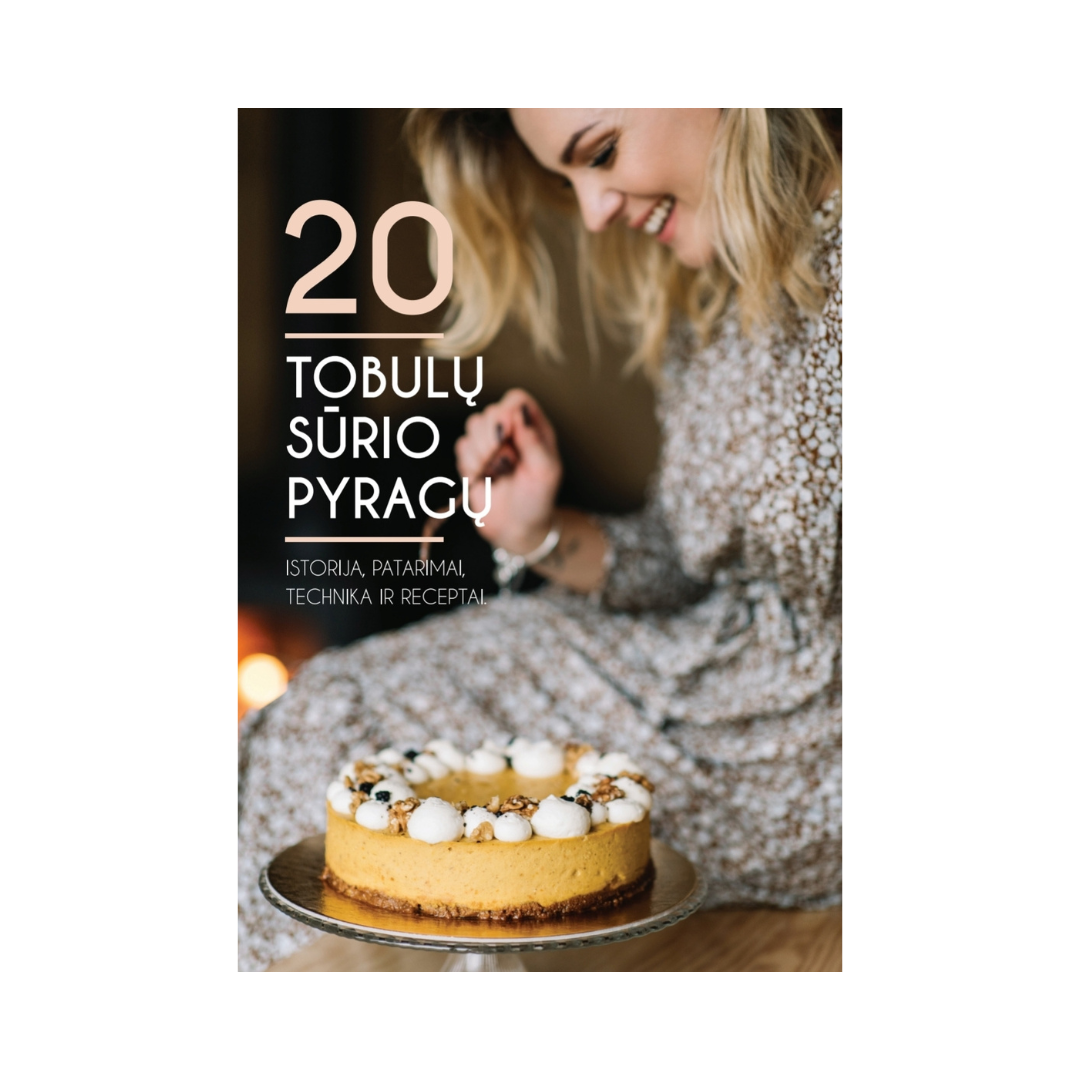 Receptų PDF &quot;20 tobulų sūrio pyragų&quot;