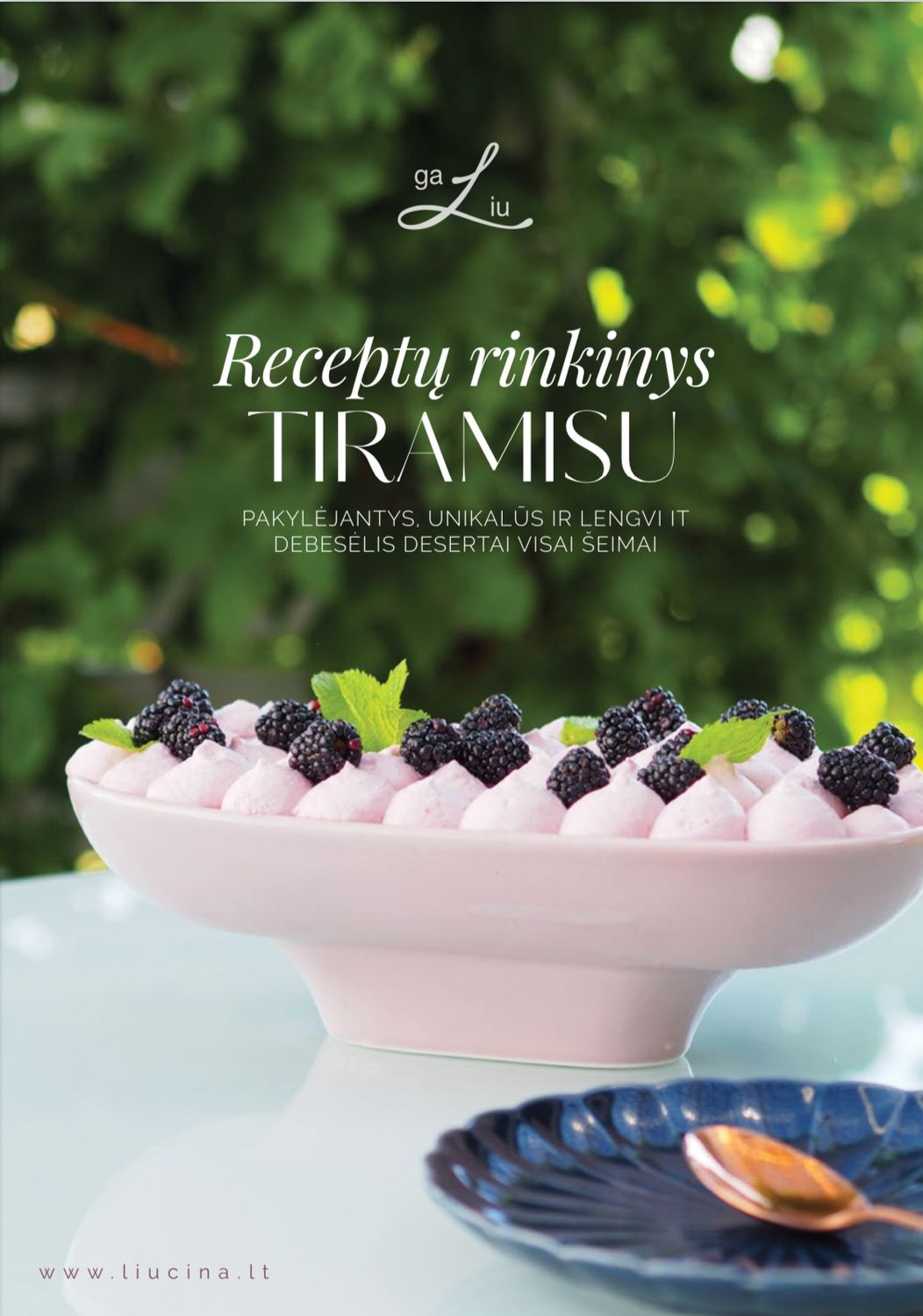 Receptų PDF &quot;TIRAMISU&quot;