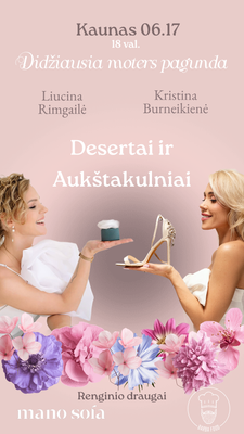 RENGINYS KAUNE!!! „Aukštakulniai ir desertai&quot;