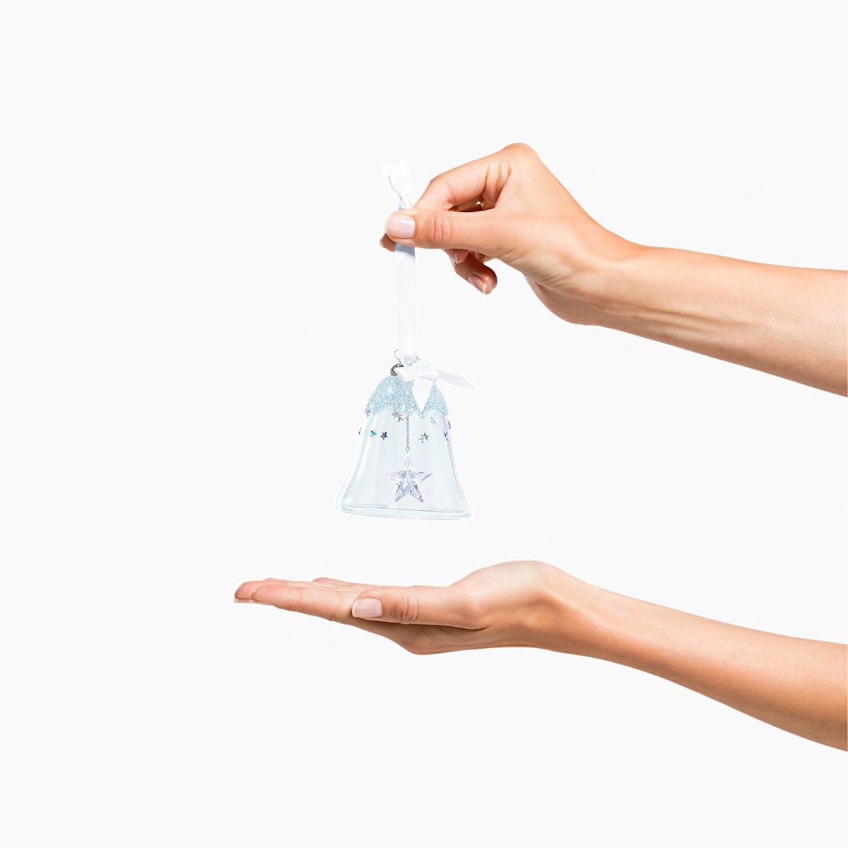 Swarovski Holiday Bell Ornament with Star