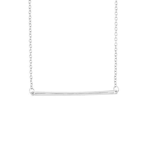 Silver Bar Necklace