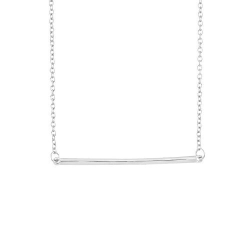 Silver Bar Necklace