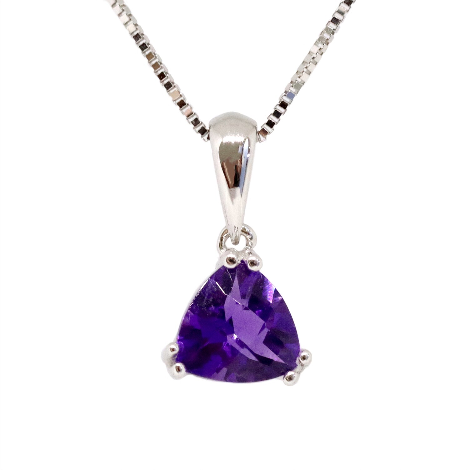 Monarch Butterfly Amethyst Opal Necklace (White Gold) – Azura New York