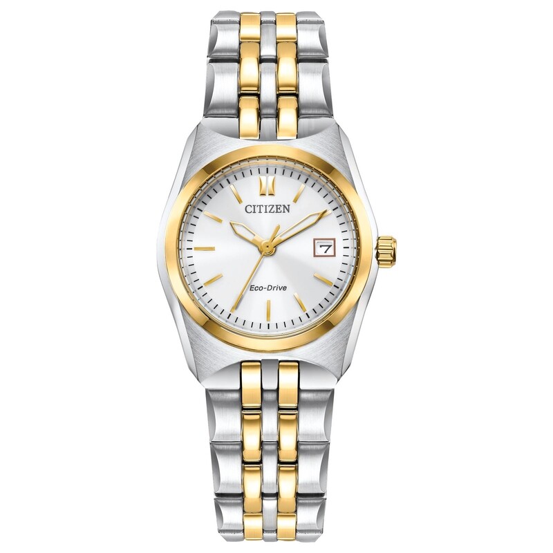 Citizen TwoTone White Dial Corso Watch