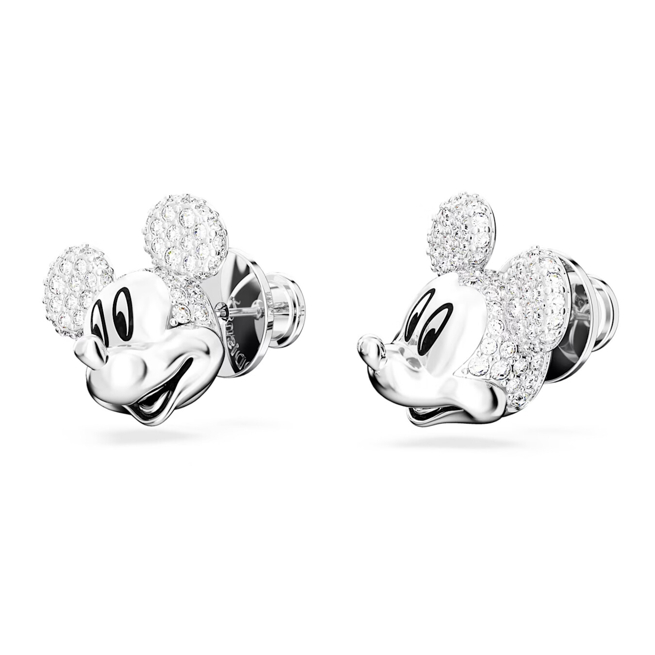 【Swarovski x Disney】ミッキー スタッズ クリスタル ピアス Swarovski Mickey Mouse Earrings