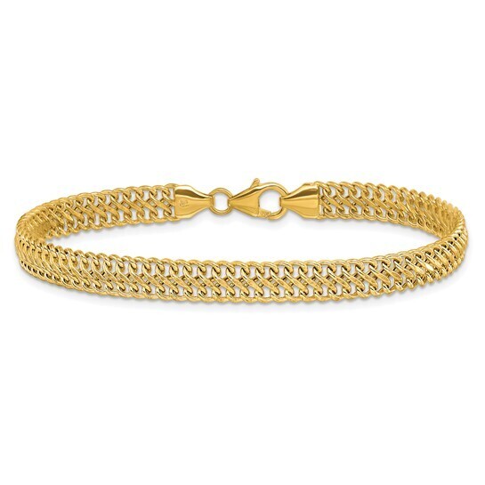 14KT Yellow Gold "S" Link Bracelet