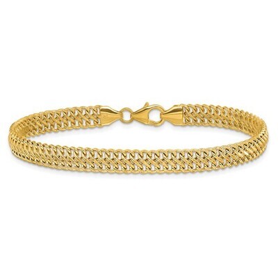 14KT Yellow Gold "S" Link Bracelet