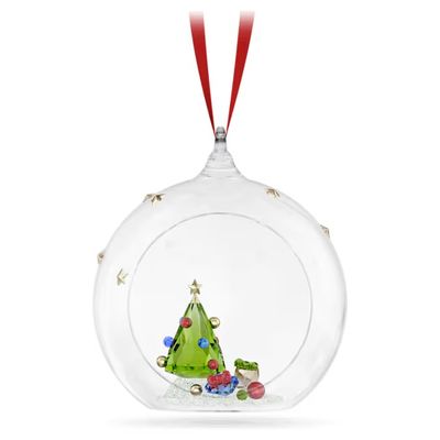 Swarovski Tree and Gifts Ball Ornament 2024