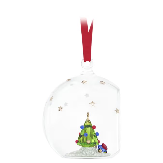 Swarovski Tree and Gifts Ball Ornament 2024