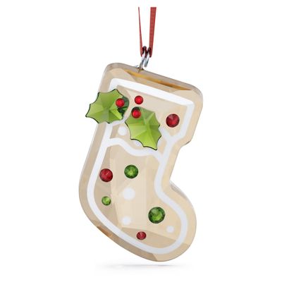 Swarovski Gingerbread Stocking Ornament 2024