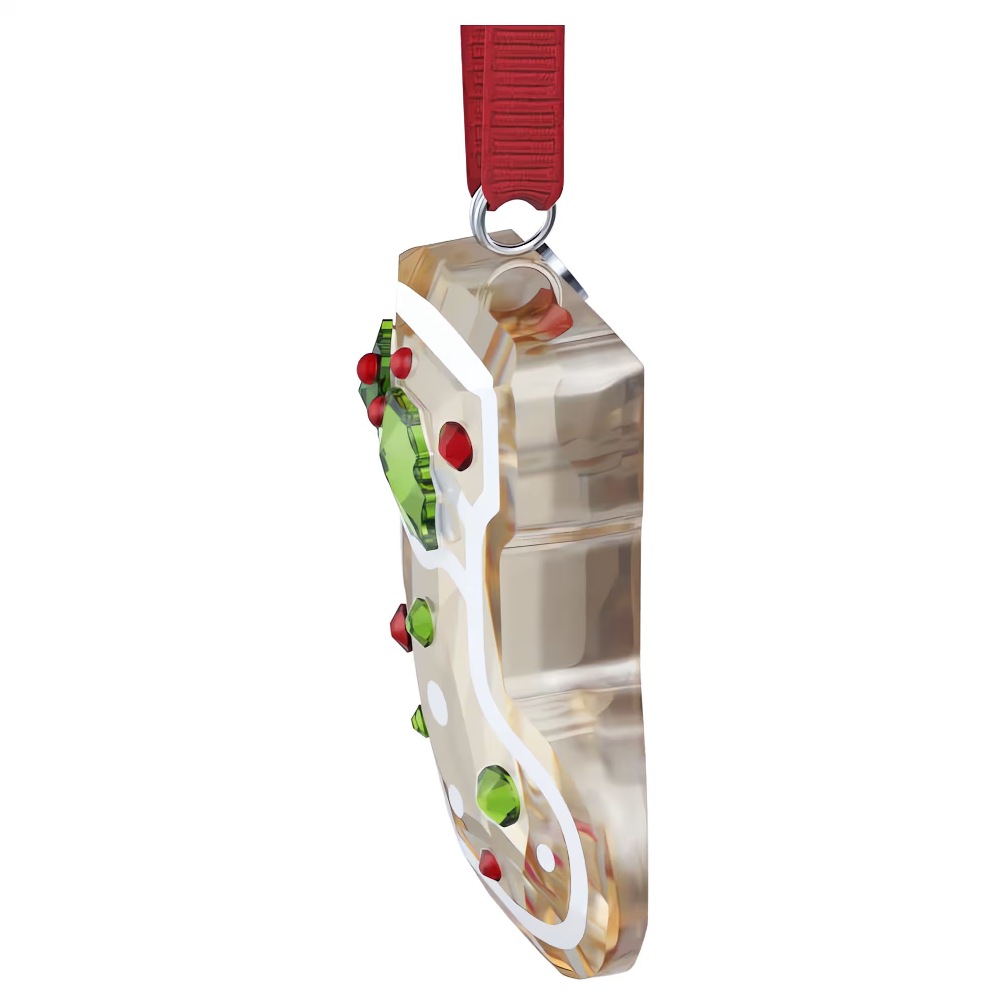 Swarovski Gingerbread Stocking Ornament 2024