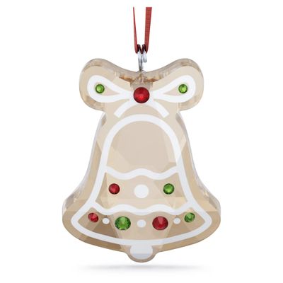 Swarovski Gingerbread Bell Ornament 2024