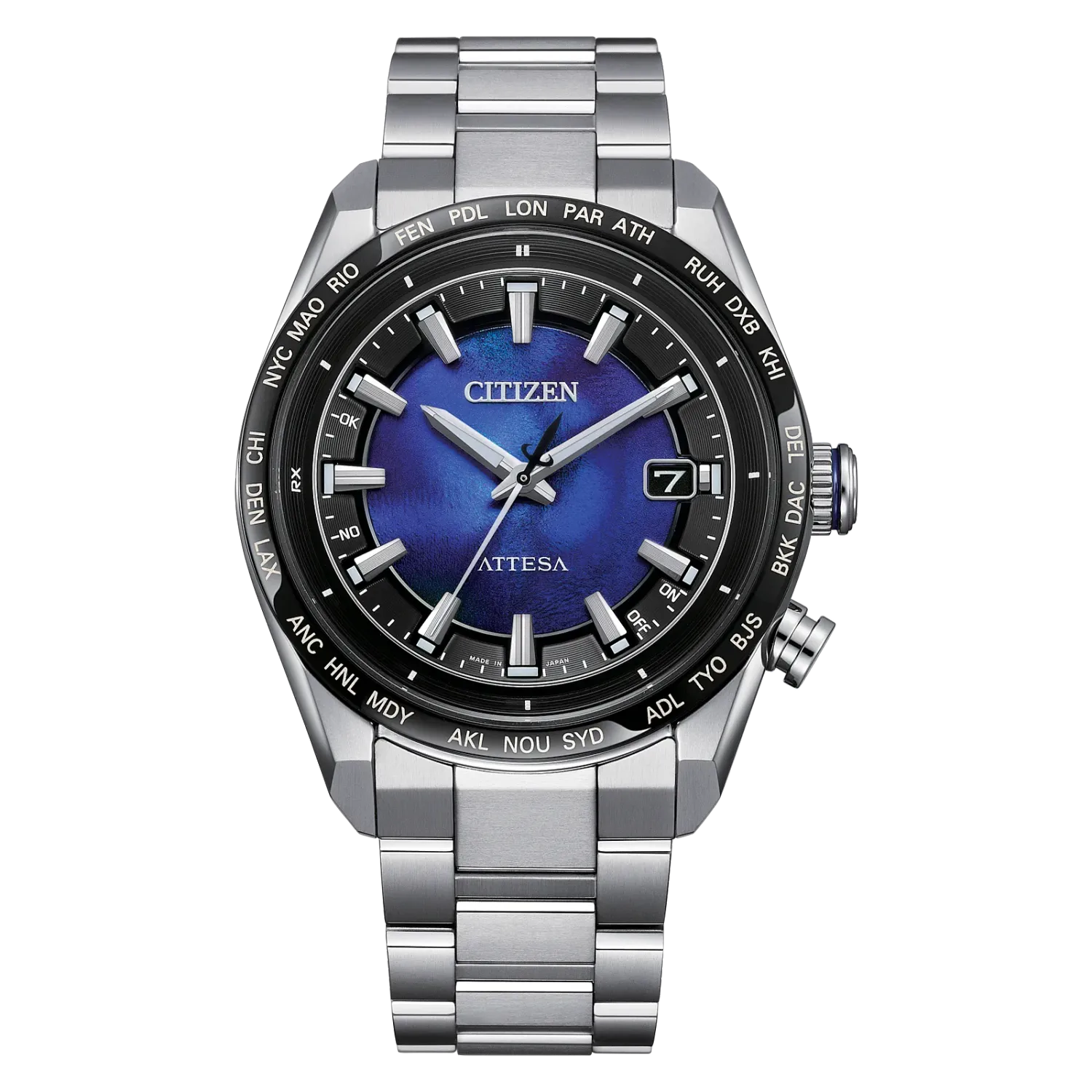Citizen Attesa Blue Dial Watch