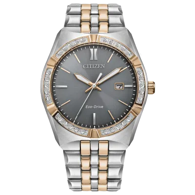 Citizen Corso Diamond Gray Dial Watch