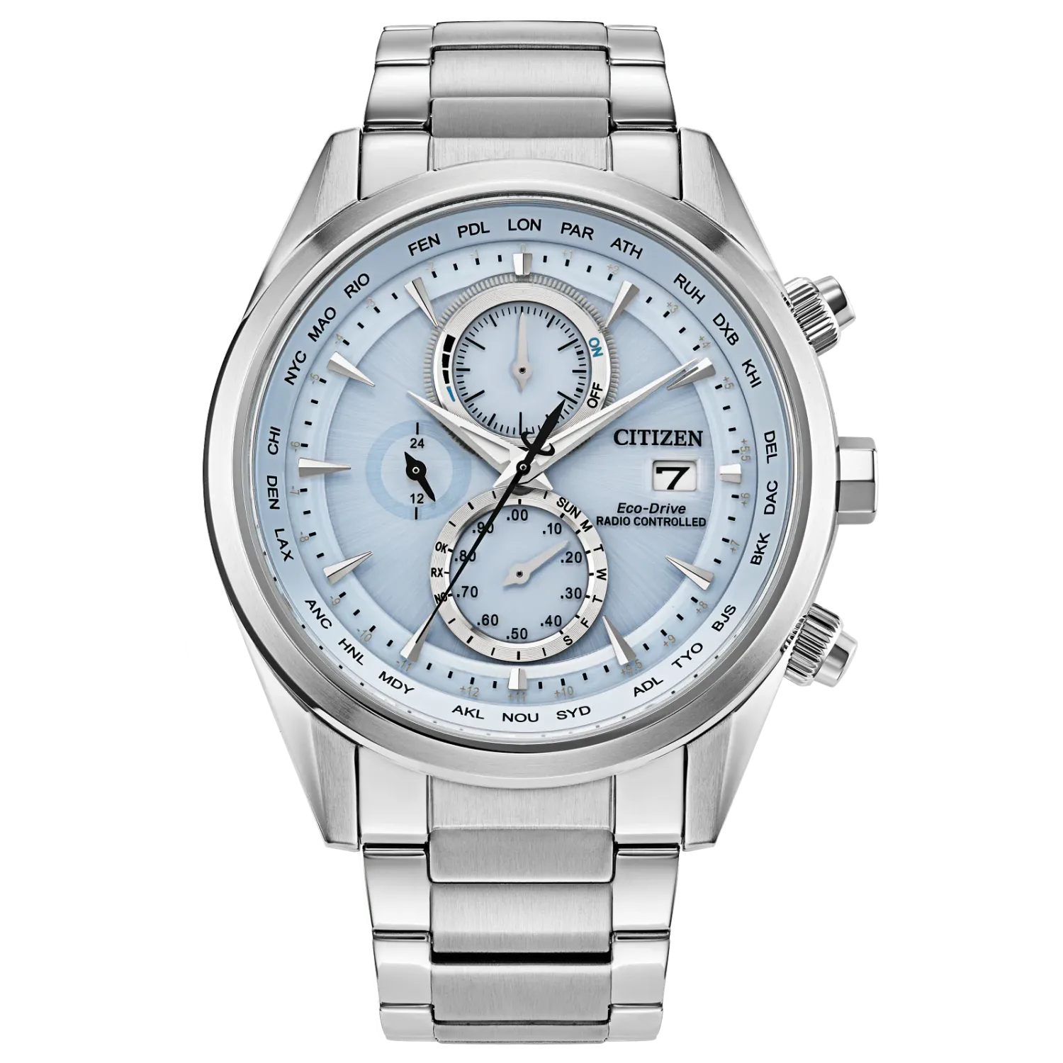 Citizen Sport Luxury Light Blue Dial Watch