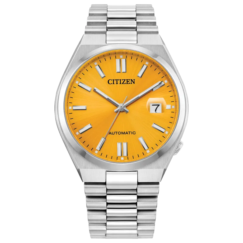 Citizen Tsuyosa Yellow Automatic Watch